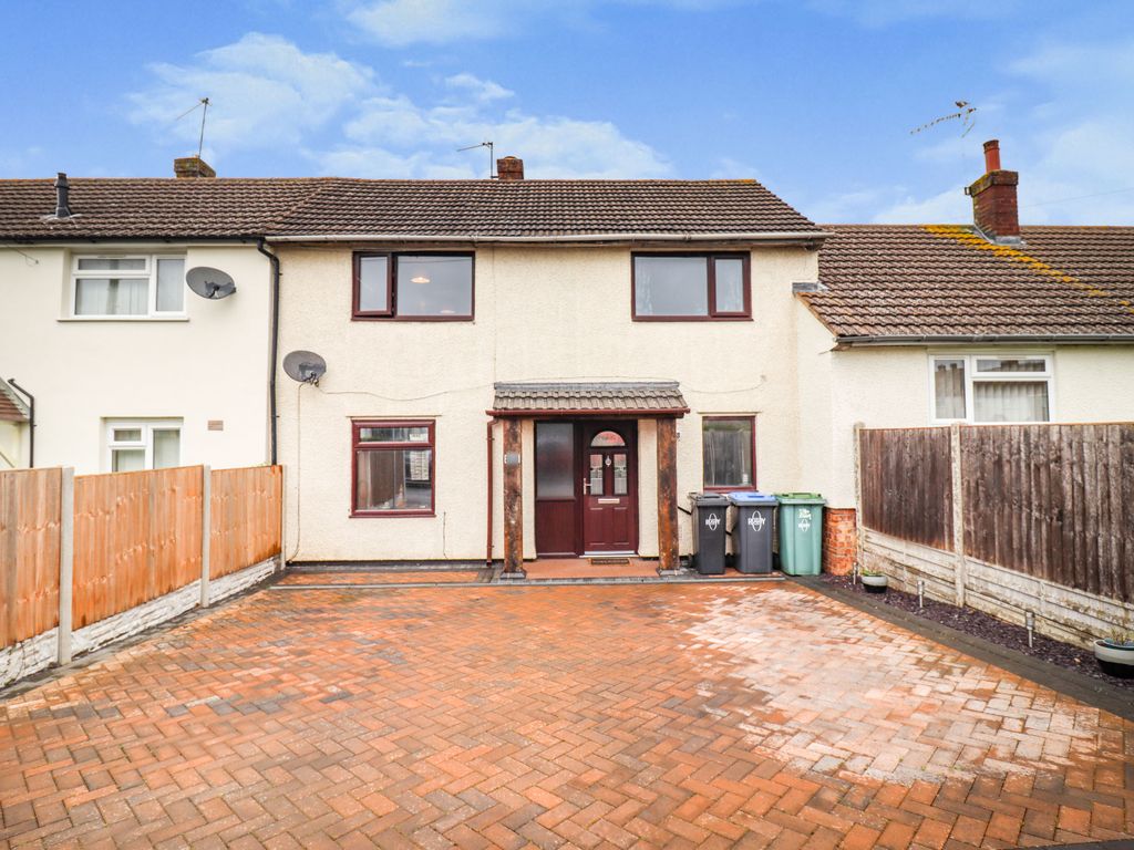 2 bed terraced house for sale in Round Avenue, Long Lawford, Rugby CV23