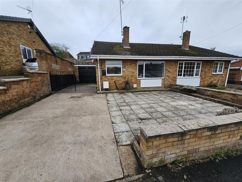 2 bed semidetached bungalow for sale in Linton Drive, Boughton, Newark NG22, £150,000 Zoopla