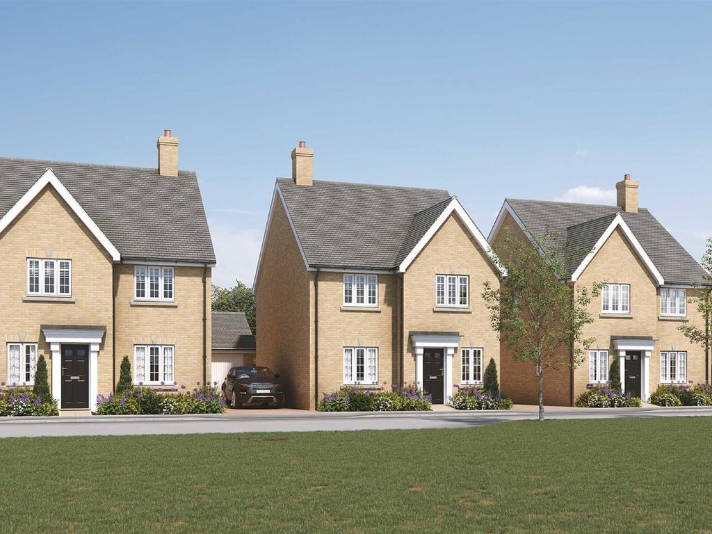 New home, 4 bed detached house for sale in Bedford Road, Houghton Regis