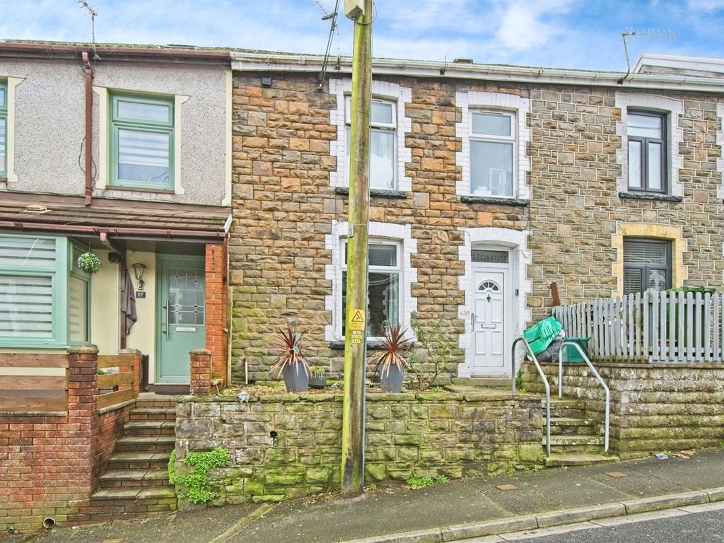3 bed terraced house for sale in William Street, Cilfynydd, Pontypridd