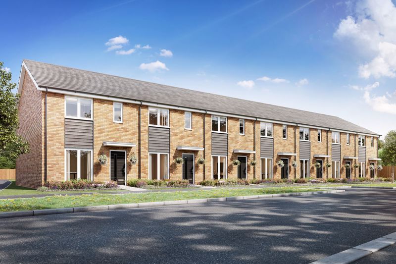 New home, 2 bed terraced house for sale in Plot 397, Foundation Square, Bicester OX25, £128,000