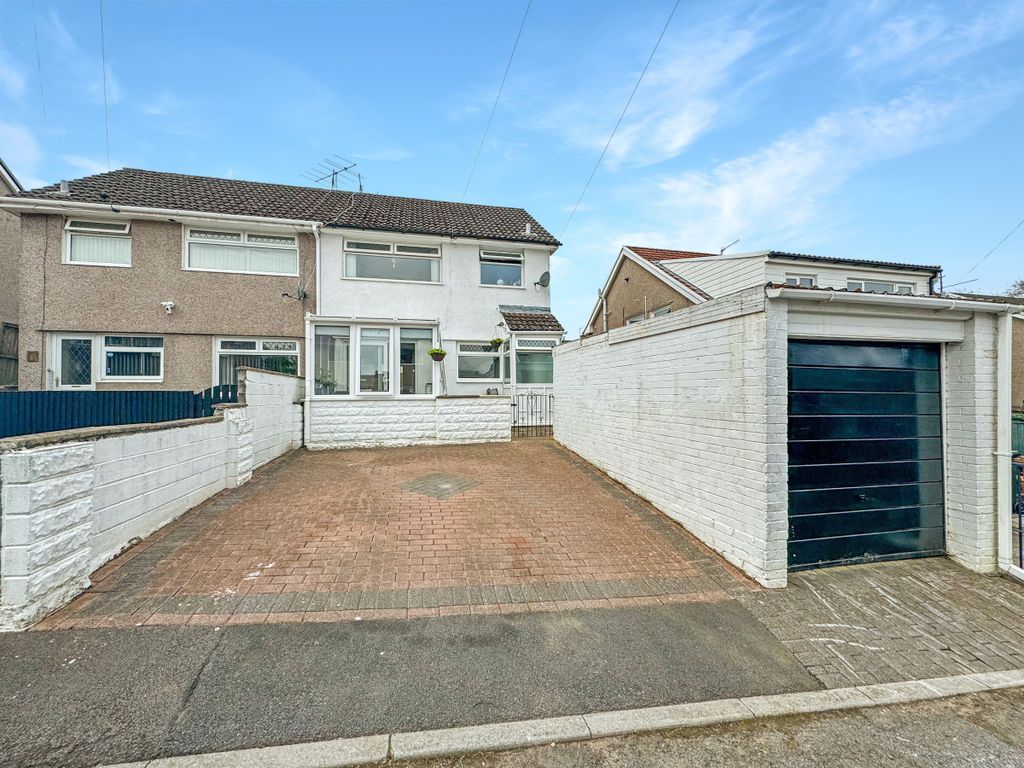 3 bed semidetached house for sale in St. Helens Court, Caerphilly CF83