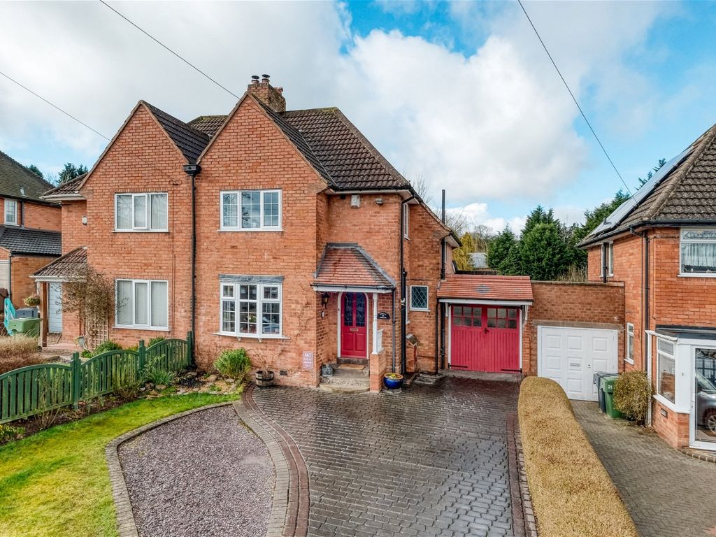 3 bed semidetached house for sale in School Road, Rubery, Birmingham