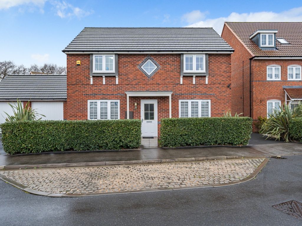 4 bed detached house for sale in Vespasian Way, North Hykeham, Lincoln