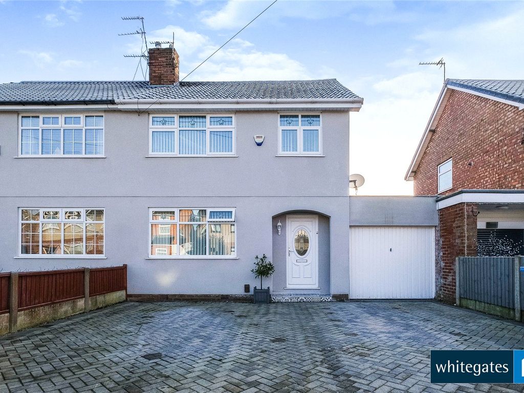 3 bed semidetached house for sale in Rutland Avenue, Halewood