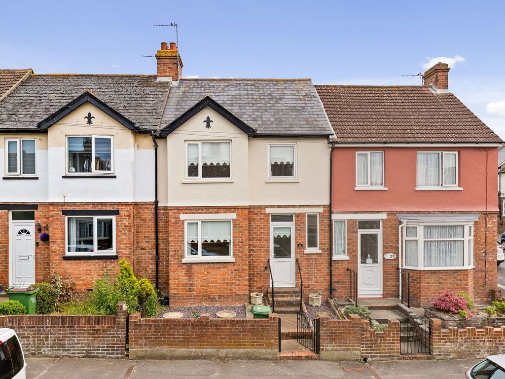 3 bed terraced house for sale in Archer Road, Folkestone CT19, £230,000