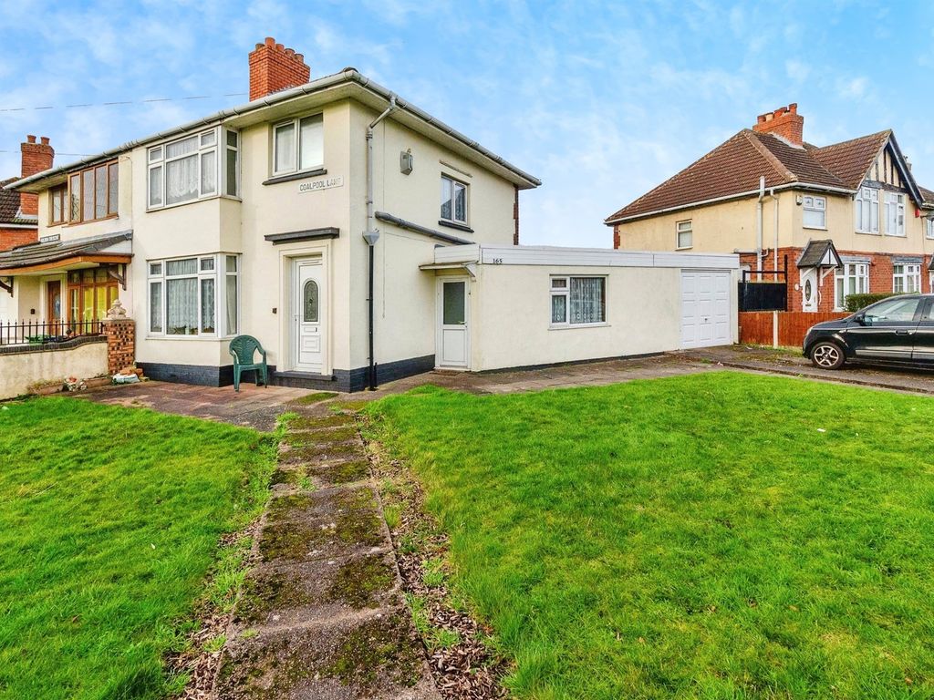 3 bed semidetached house for sale in Coalpool Lane, Walsall WS3, £