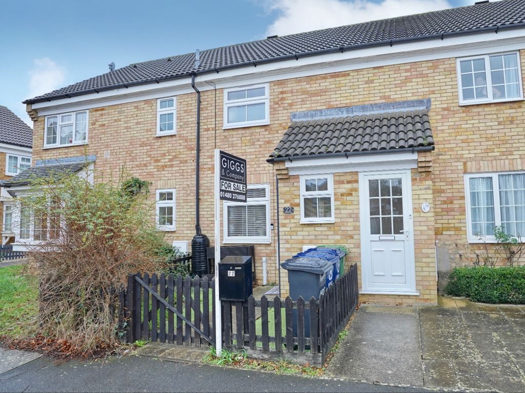 2 bed terraced house for sale in Chawston Close, Eaton Socon, St. Neots