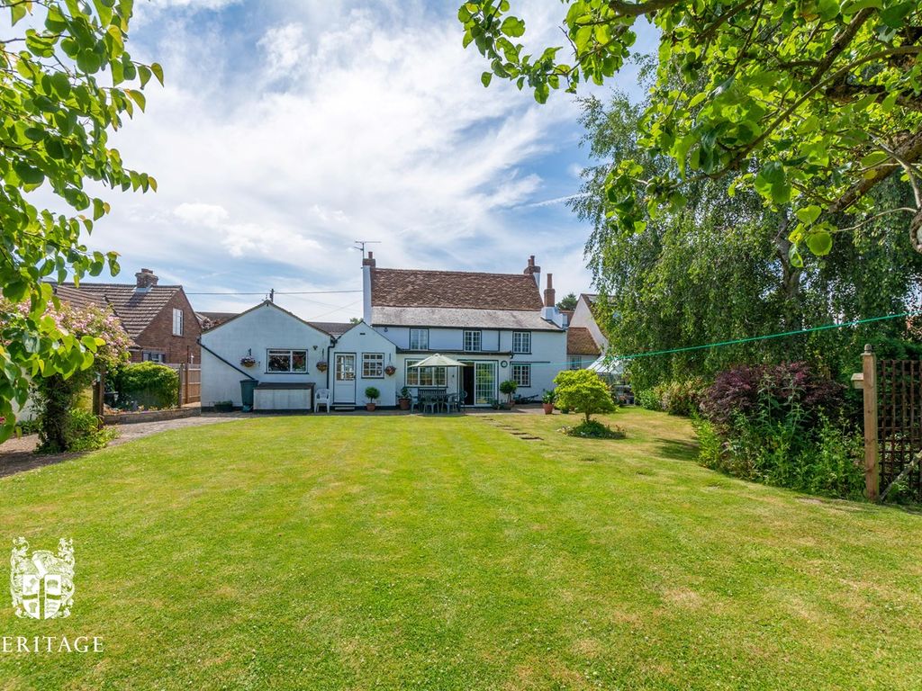 5 bed farmhouse for sale in Tiptree Road, Great Braxted, Witham CM8