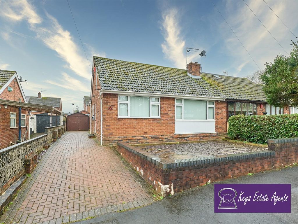2 bed semidetached bungalow for sale in Laburnum Close, Blythe Bridge