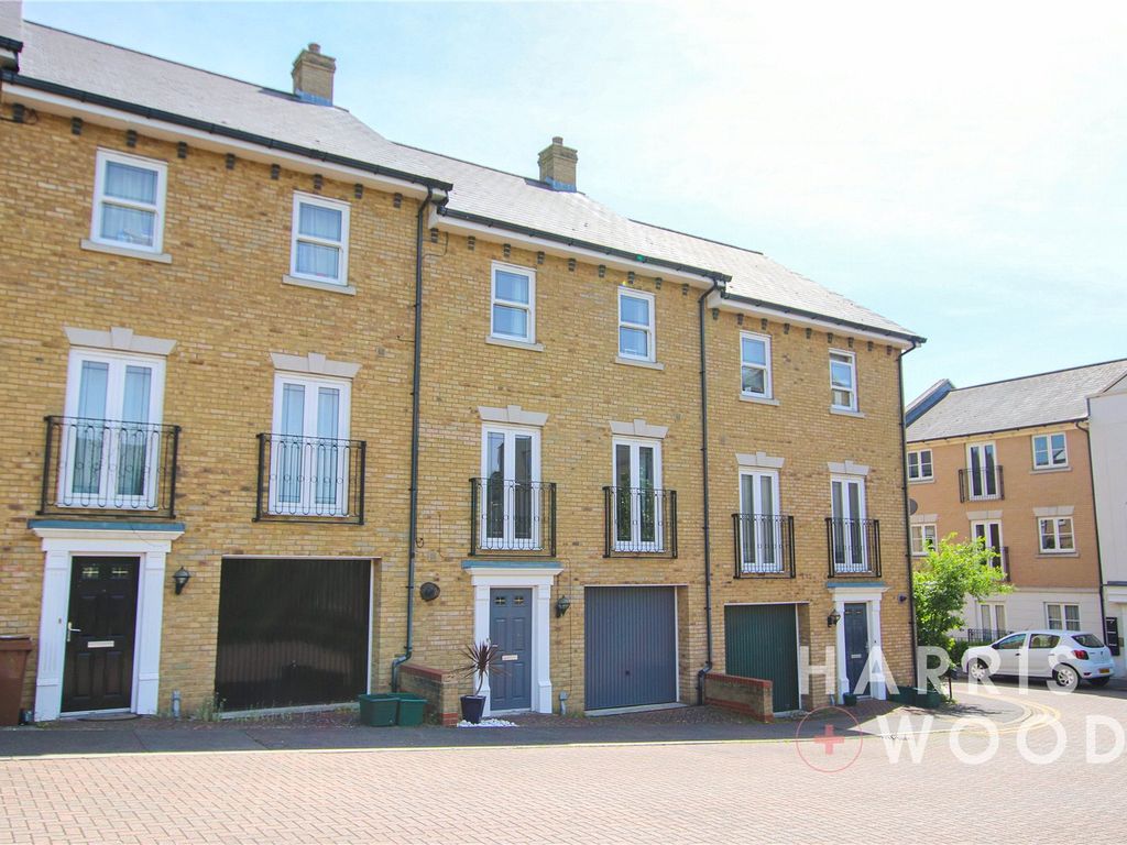 4 bed terraced house for sale in Engineers Square, Colchester, Essex