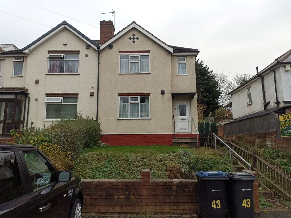 3 bed semidetached house for sale in 43 Slade Road, Birmingham B23, £