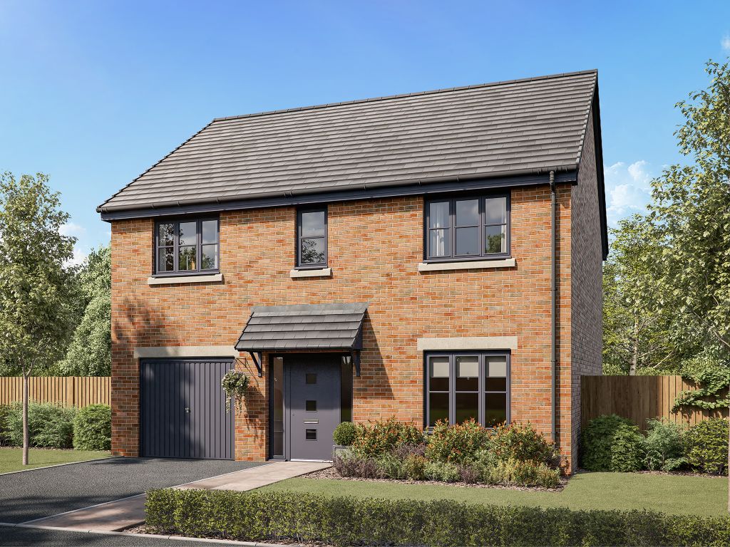 New home, 4 bed detached house for sale in "The Cullen" at Urlay Nook