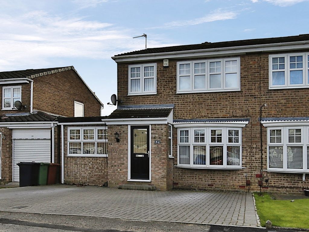 3 bed semidetached house for sale in Felixstowe Close, Hartlepool TS25