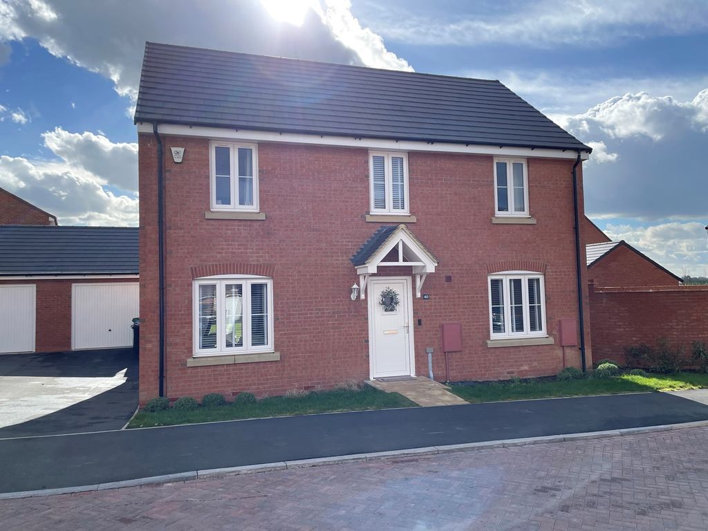 4 bed detached house for sale in Crowfoot Way, Broughton Astley