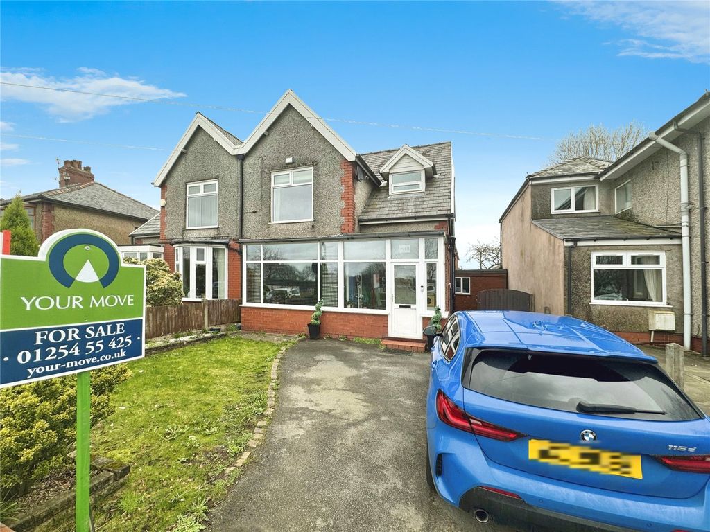4 bed semidetached house for sale in Livesey Branch Road, Blackburn, Lancashire BB2, £325,000