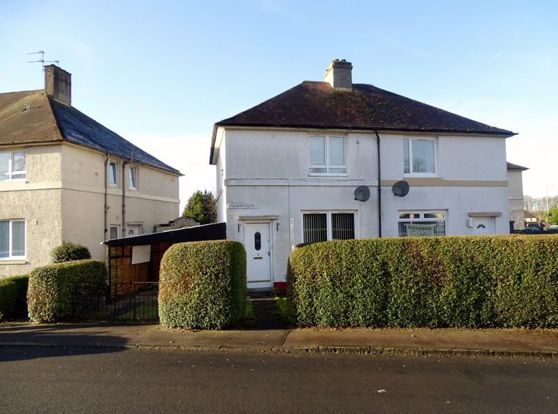 2 bed semidetached house for sale in Medwyn Place, Alloa FK10, £