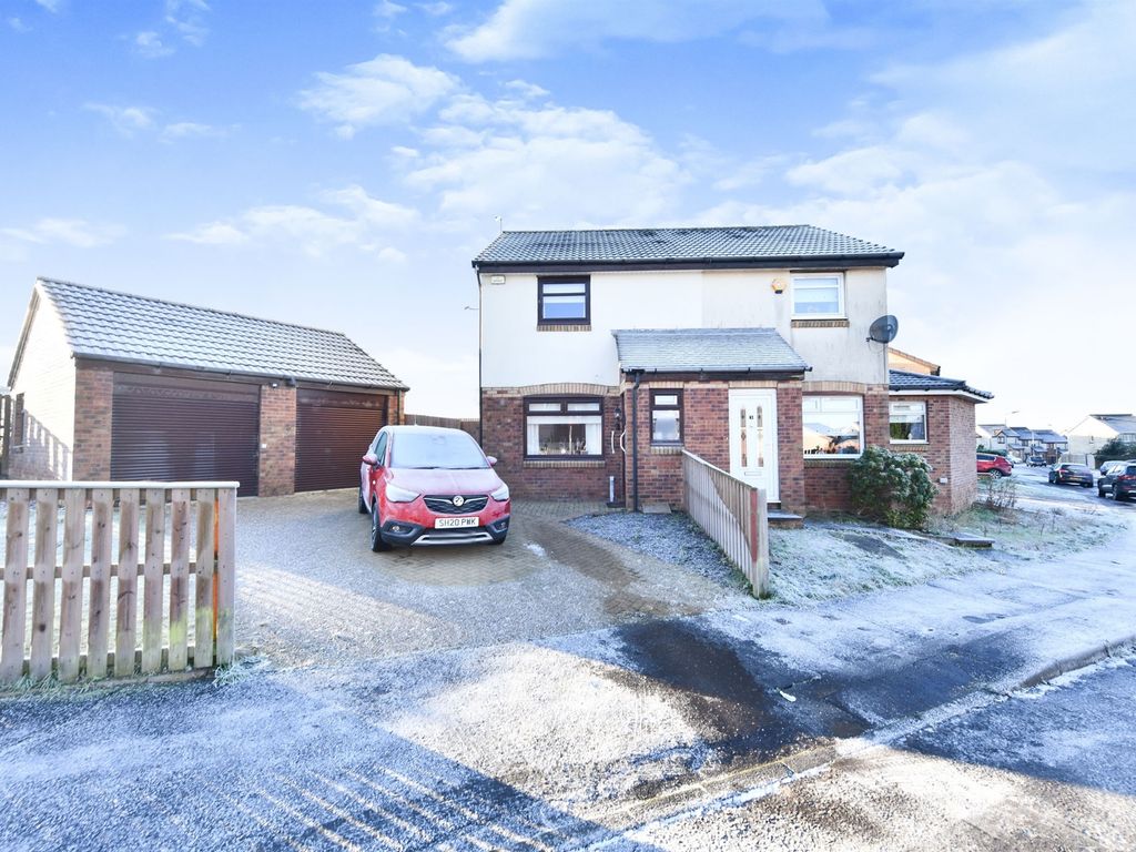 3 bed semidetached house for sale in Ballayne Drive, Chryston, Glasgow
