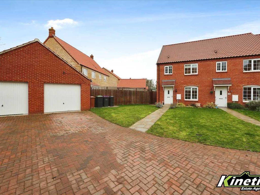 3 bed semidetached house for sale in Taylor Close, Branston, Lincoln LN4, £240,000 Zoopla