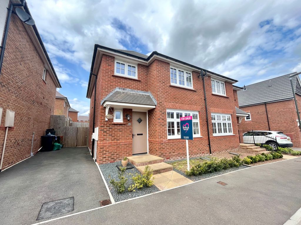 New home, 3 bed semidetached house for sale in Edwin Jones Way, Lydney GL15, £290,000 Zoopla