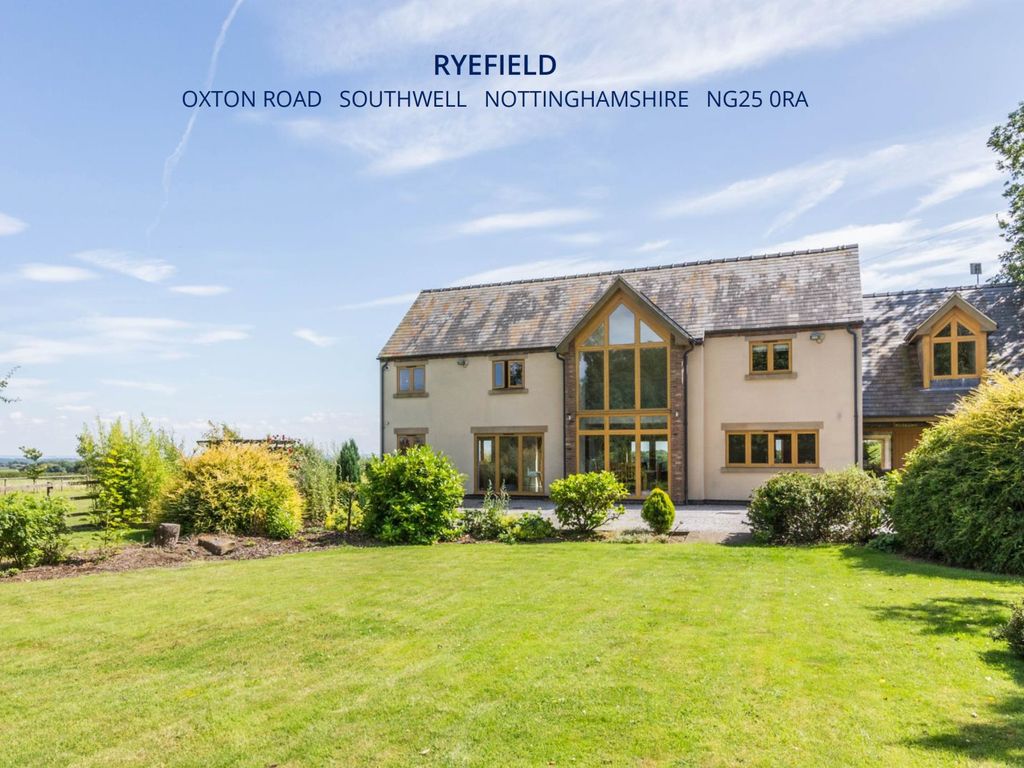 5 bed detached house for sale in Oxton Road, Southwell, Nottinghamshire