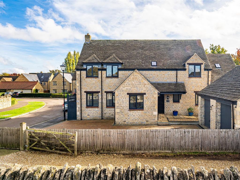 4 bed detached house for sale in Cricketers Green, Weldon, Corby NN17