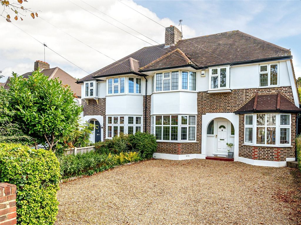 4 bed semidetached house for sale in Manor Road North, Esher KT10, £