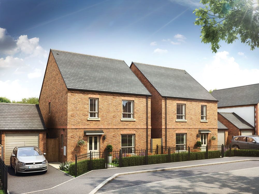 New home, 4 bed property for sale in "The Middleton" at Grassholme Way