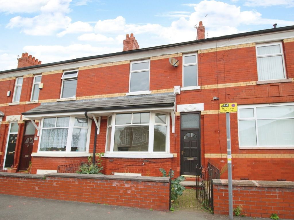 3 bed terraced house for sale in Station Road, Reddish, Stockport