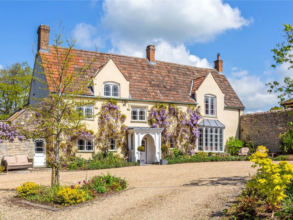 5 bed detached house for sale in Middle Road, Cossington, Bridgwater