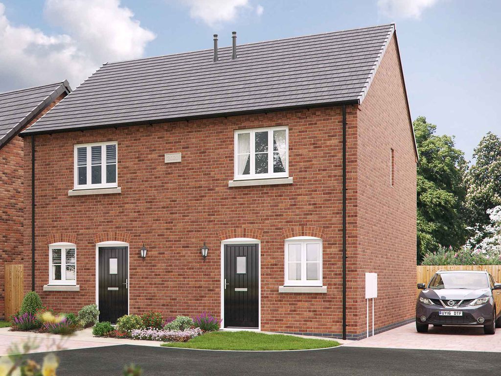 2 bed semidetached house for sale in Woods Drive, Swanwick, Alfreton
