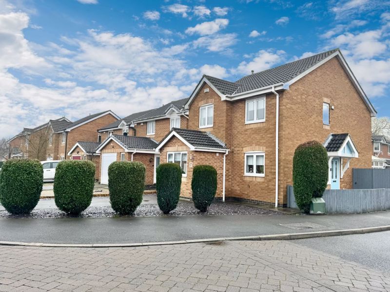 3 bed detached house for sale in Kemp Road, Coalville LE67, £255,000