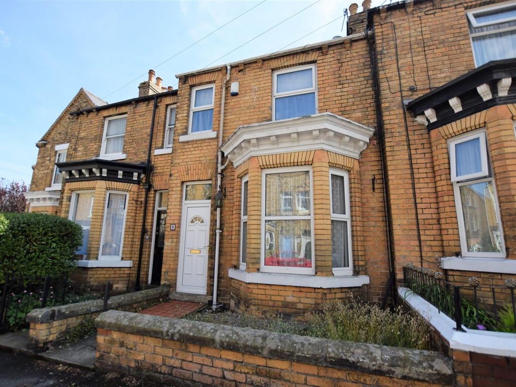 3 bed terraced house for sale in Garfield Road, Scarborough YO12, £