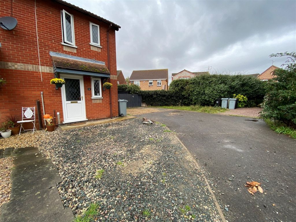 1 bed end terrace house for sale in The Brambles, Deeping St James, Market Deeping, Peterborough