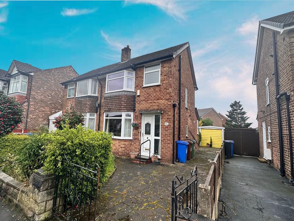 3 bed semidetached house for sale in Woodsmoor Lane, Stockport SK2, £