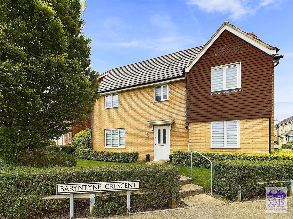 4 bed detached house for sale in Baryntyne Crescent, Hoo, Rochester ME3