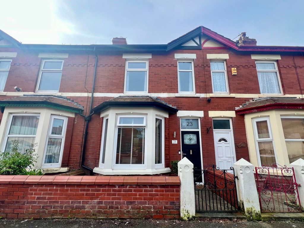 3 bed terraced house for sale in Chaucer Road, Fleetwood FY7, £149,950