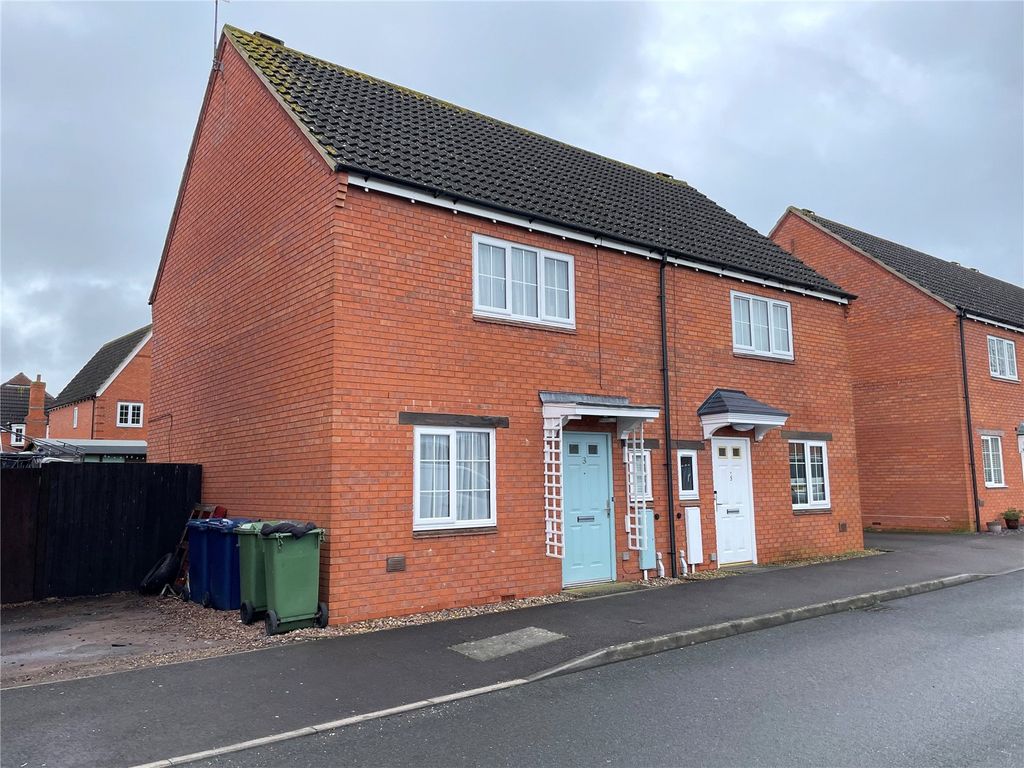 2 bed semidetached house for sale in Columbine Road, Walton Cardiff