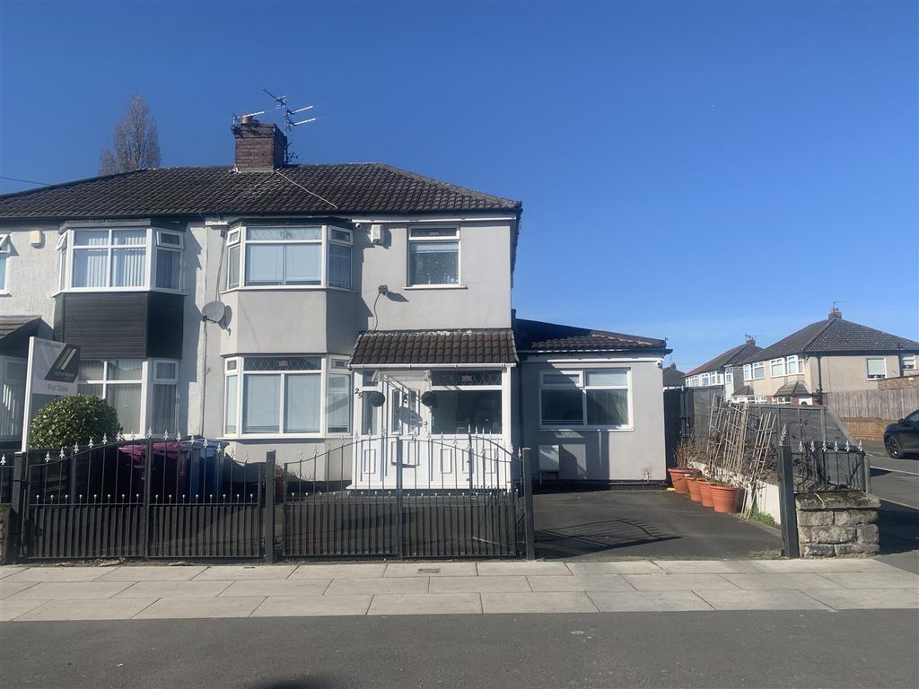 4 bed semidetached house for sale in Page Moss Lane, Liverpool L14