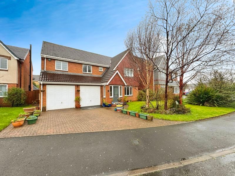 4 bed detached house for sale in Eglingham Way, Morpeth NE61, £450,000