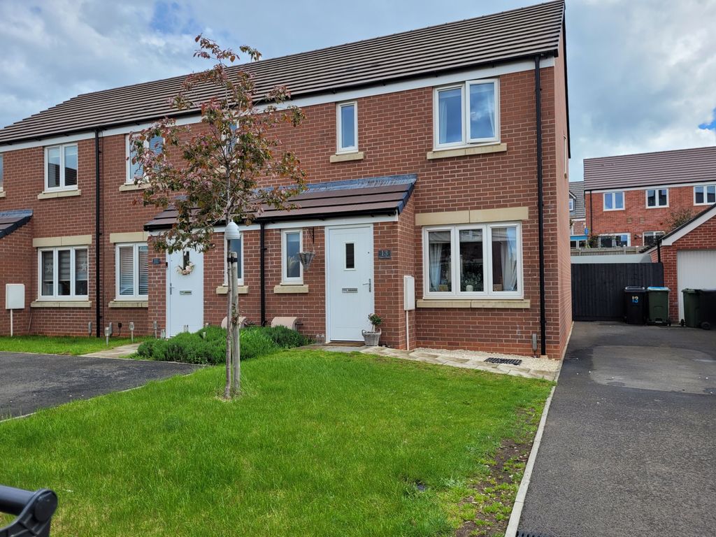 3 bed semidetached house for sale in Egan Close, Weldon, Corby NN17