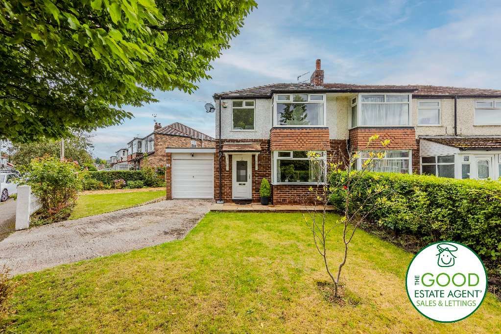 3 bed semidetached house for sale in Richmond Avenue, Handforth SK9, £