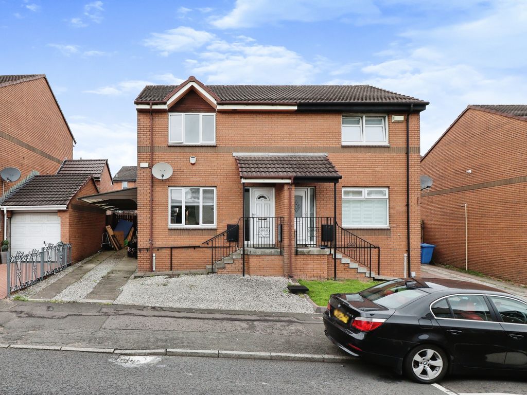 2 bed semidetached house for sale in Tillycairn Drive, Glasgow G33, £