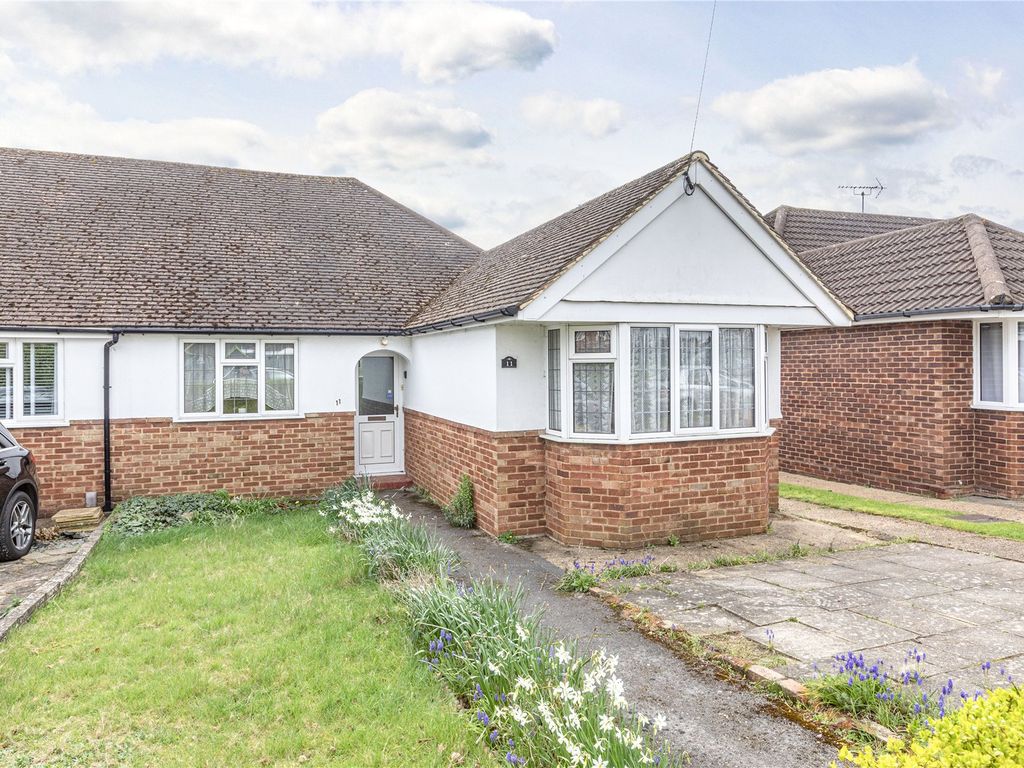 3 bed bungalow for sale in New Haw, Addlestone, Surrey KT15, £450,000