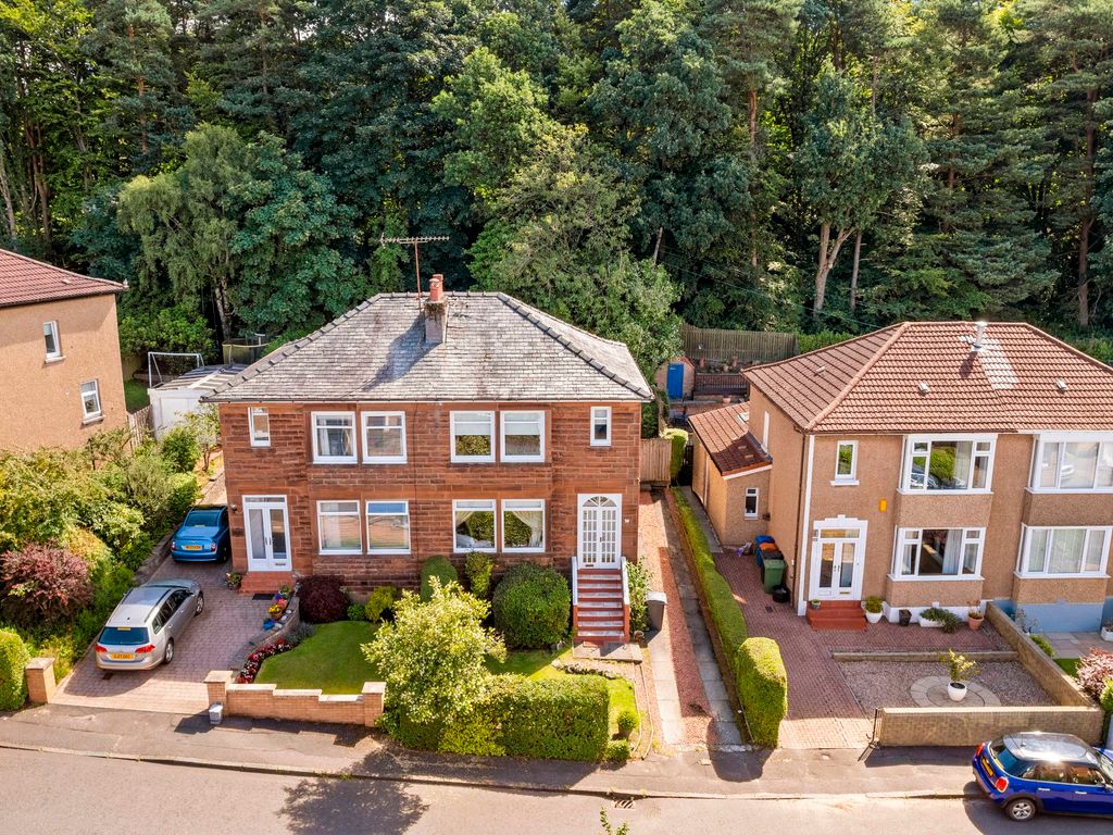 3 bed semidetached house for sale in Stirling Avenue, Bearsden