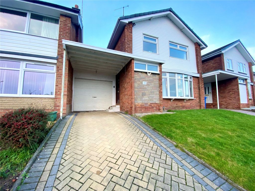 3 bed linkdetached house for sale in Poise Brook Road, Offerton