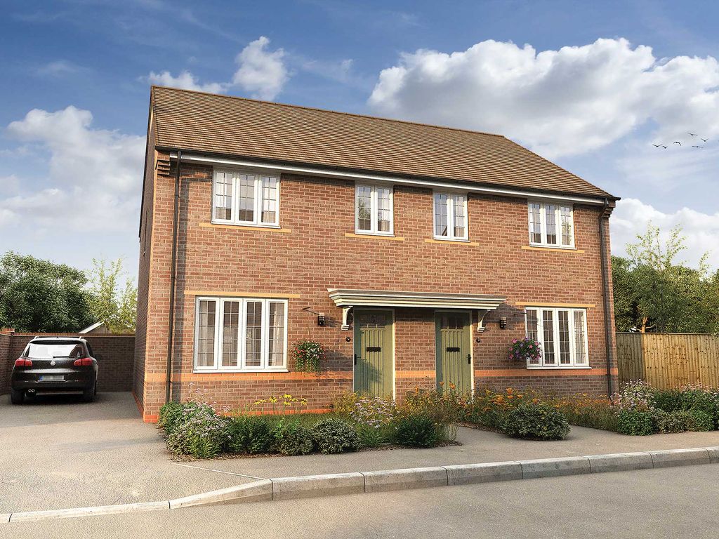 New home, 3 bed semidetached house for sale in "The Byron" at Roman