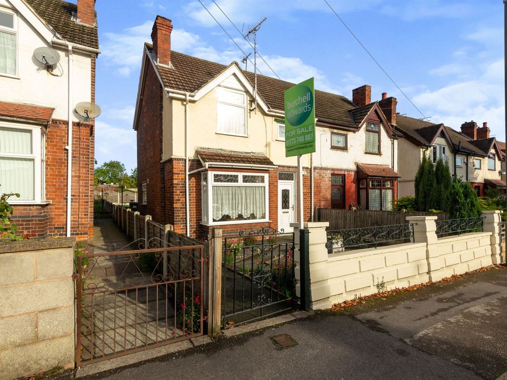 2 bed semidetached house for sale in Langley Avenue, Somercotes