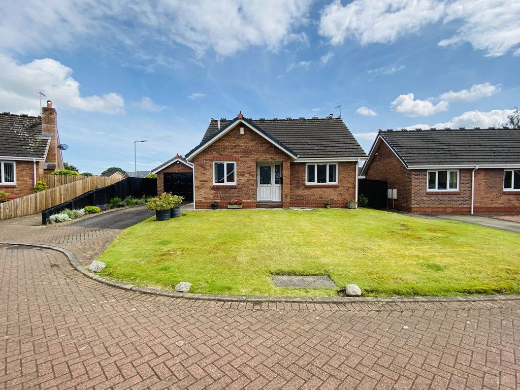 2 bed bungalow for sale in 5 Tinwald Court, Heathhall, Dumfries DG1, £