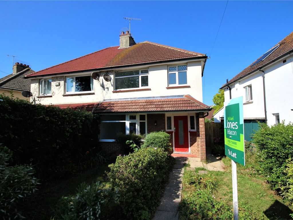 3 bed semidetached house to rent in Monks Avenue, Lancing, West Sussex